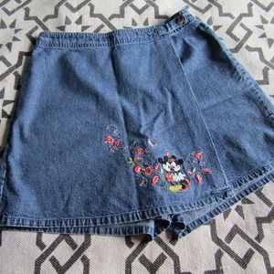 Disney Denim Skort